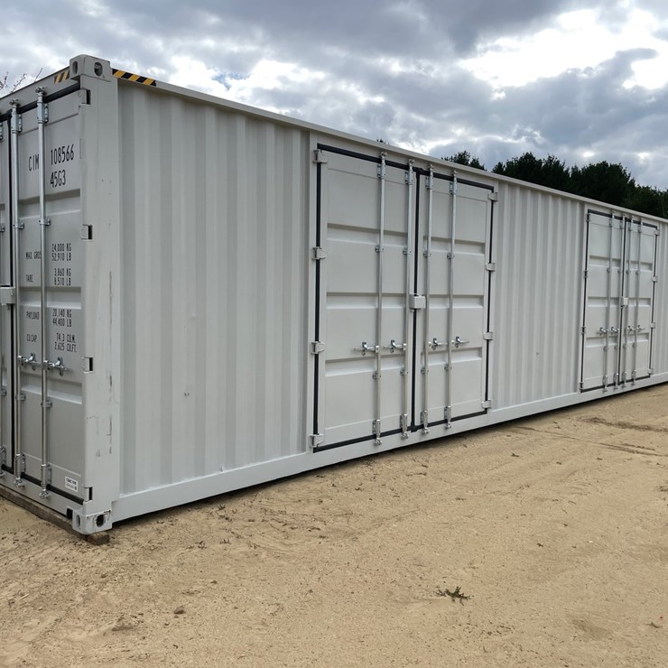 #1002 • 40' High Cube Multi Door Single Use Shipping Container