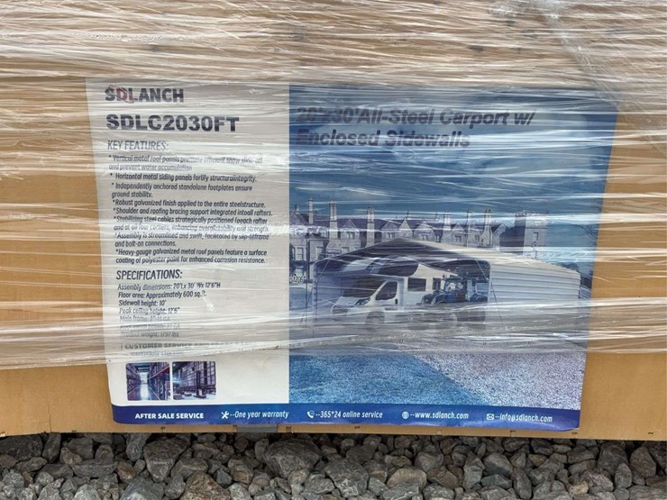sdlanch-sdlc2030ft-20'-x-30'-all-steel-carport-kit-image-2