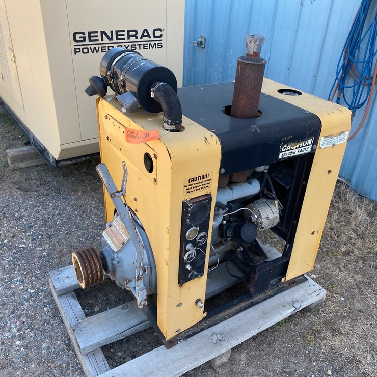 #7063 • Morbark Engine Power Unit (Deerbrook, WI)