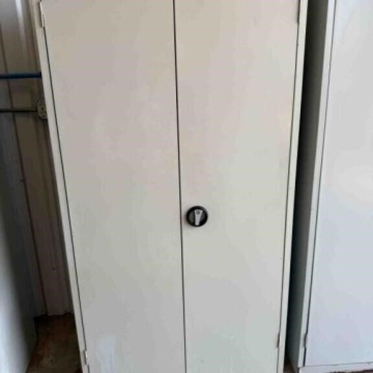 metal storage cabinet