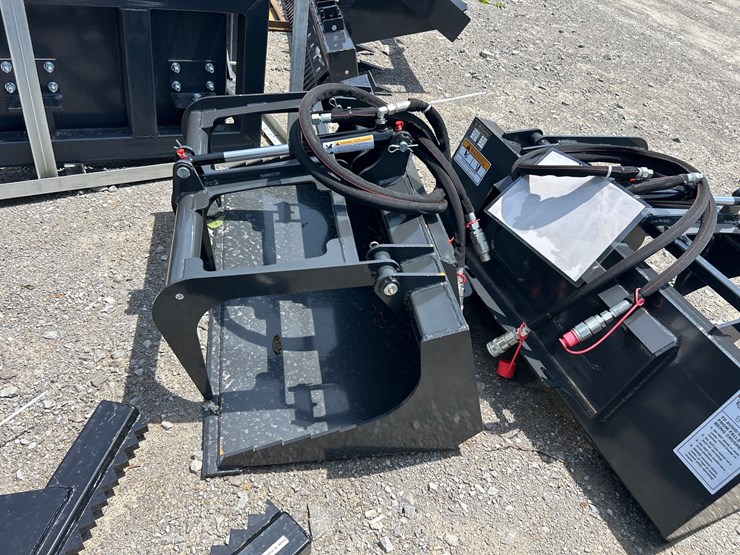 #108-•-mini-skid-steer-grapple-bucket-image-2