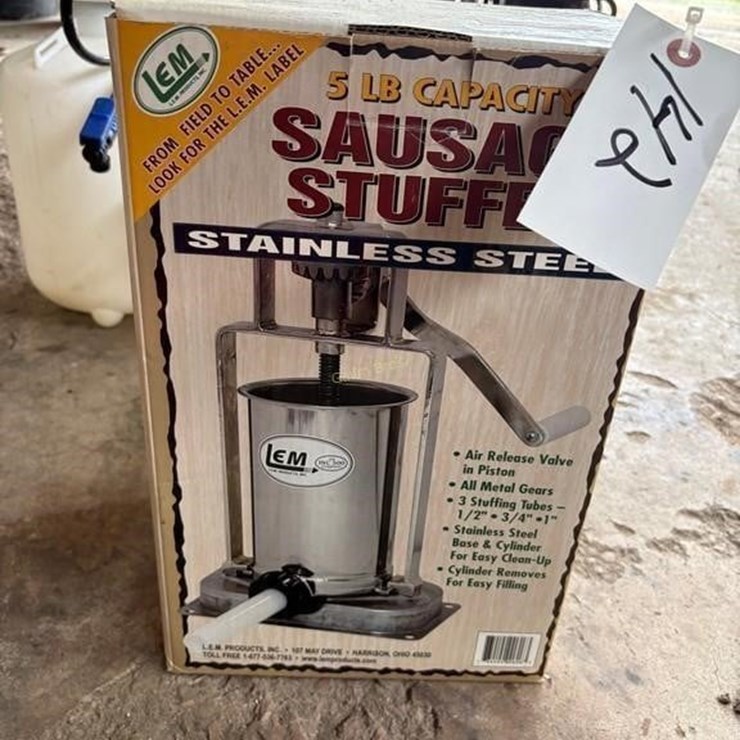 LEM 5lb Sausage Stuffer
