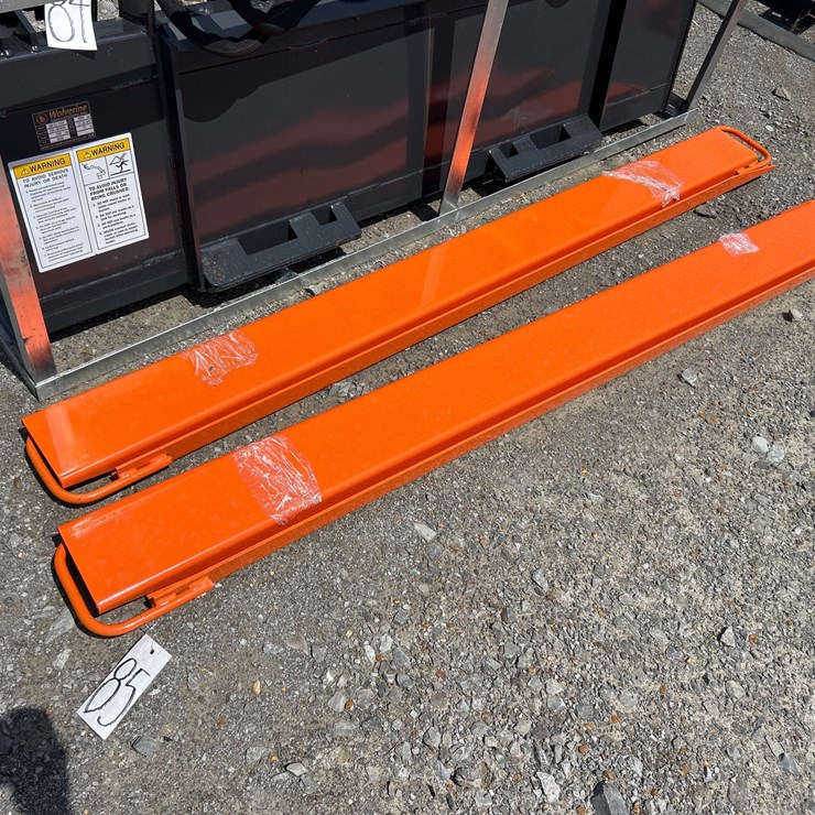 #85 • TWO SETS OF PALLET FORK EXTENSIONS