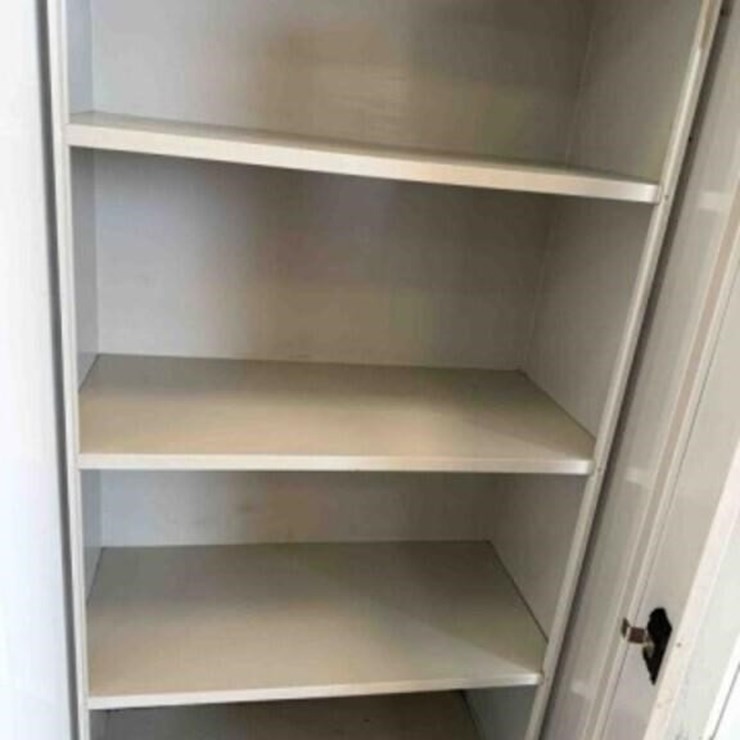 metal storage cabinet