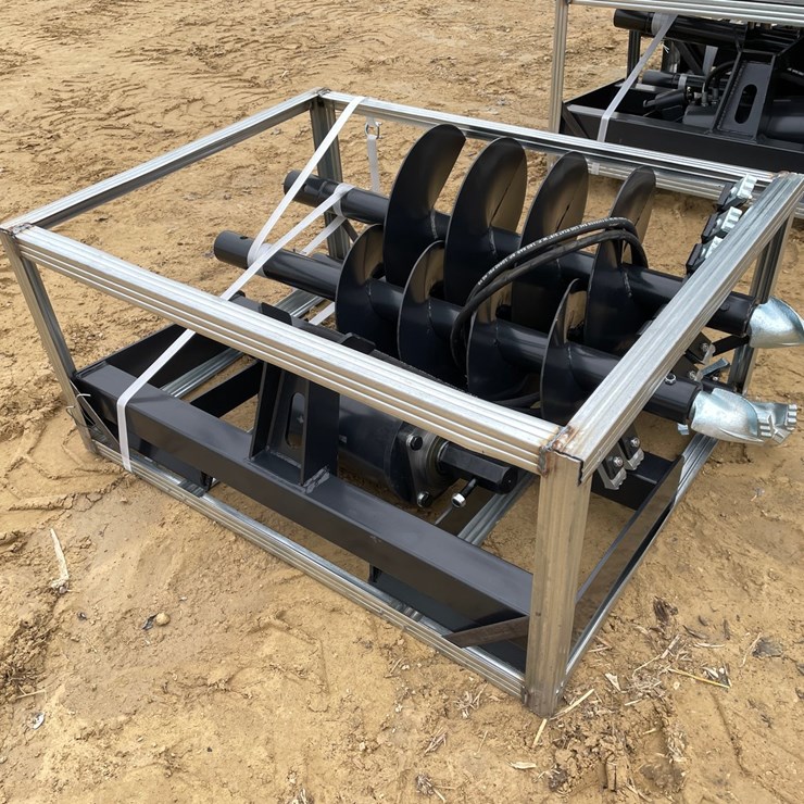 #2111 • JCT Skid Steer Auger Drive Attachment