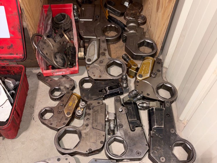 lot-of-(19)-assorted-hydraulic-torque-wrenches-&-parts-image-2