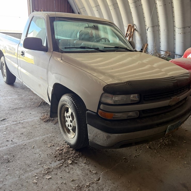 2002 Chevy 1/2 ton long box 2wd pickup, 6 cyl gas, automatic transmission