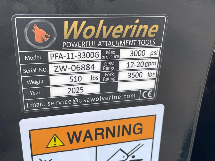 #2779-•-unused-2026-wolverine-adjustable-hydraulic-pallet-fork-attachments-image-15