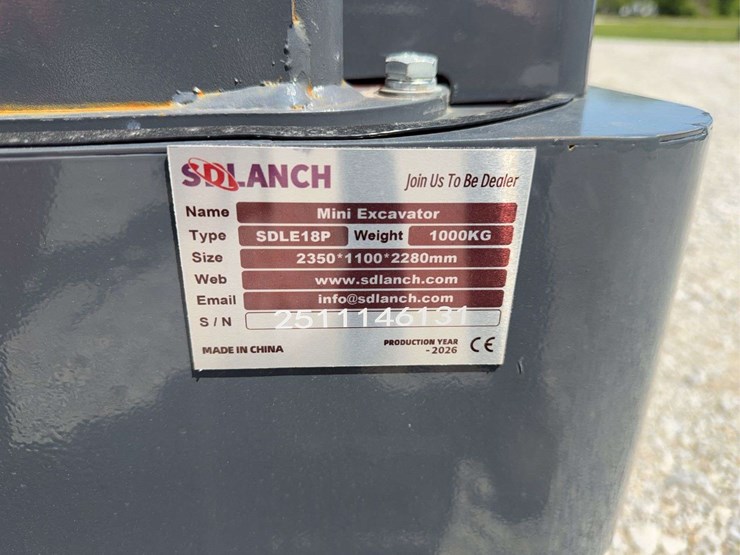 2026-sdlanch-sdle18p-mini-excavator,-s/n-2511146131-image-16