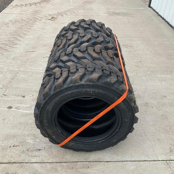 #4050 • Unused Set of Skid Steer Tires
