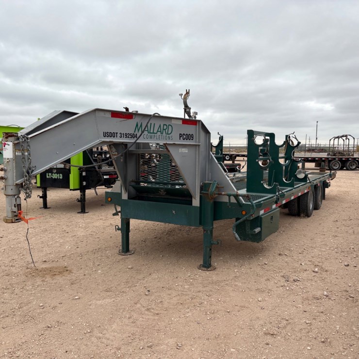 2019 TOP HAT TRAILERS 28’ X 102” T/A GOOSENECK WIRELINE TOOL TRAILER