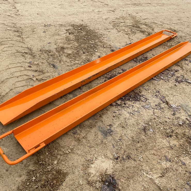 #2273 • Pair of New Wolverine 84" L Pallet Fork Extensions