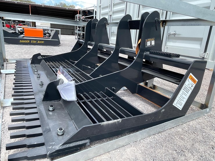 #2765-•-unused-2026-wolverine-skid-steer-land-leveler-attachment-image-2