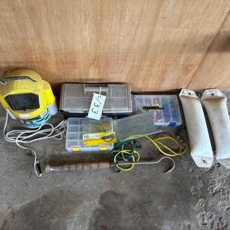 Assorted Fishing Tackle & Gear