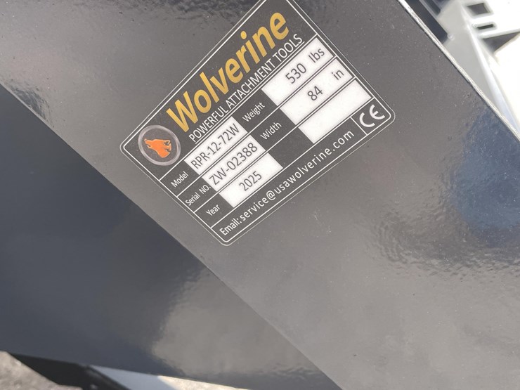 #2766-•-unused-2026-wolverine-skid-steer-ripper-attachment-image-9