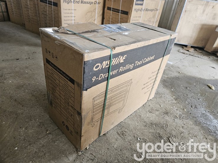 unused-onshine-9-drawer-rolling-tool-cabinet-image-5