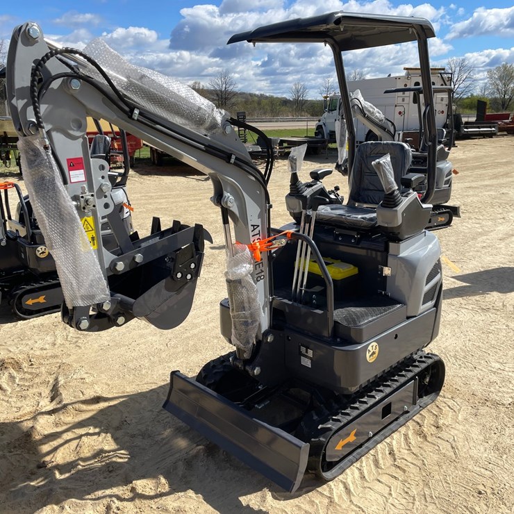 #1107 • New ATS ME18 Mini Excavator