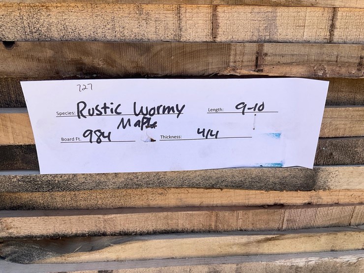 #4115-•-bundle-of-rustic-wormy-maple-lumber-image-4