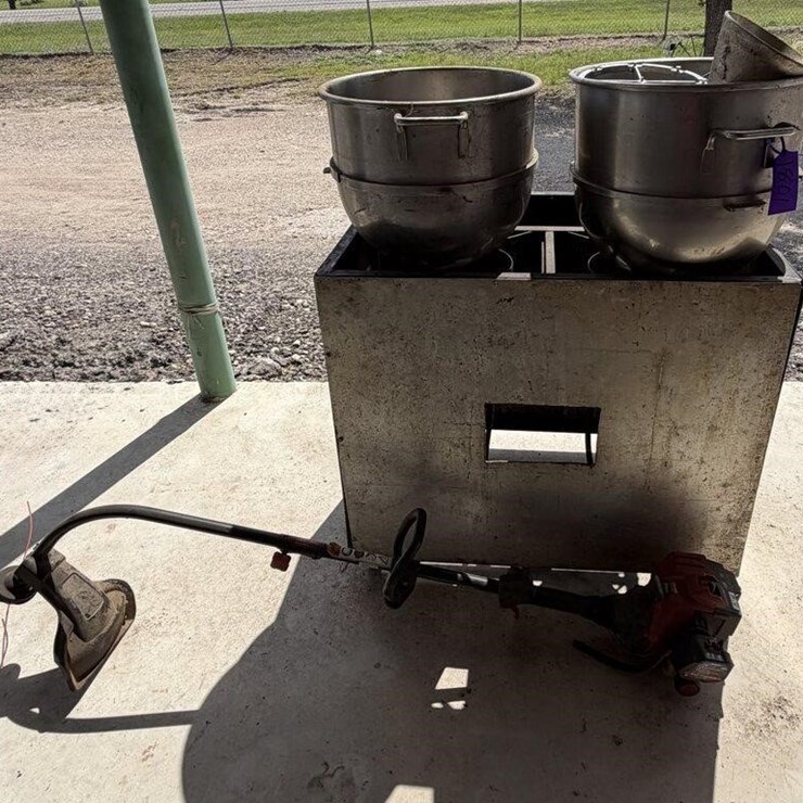 SL- Commercial Fryer/Mixer Bowls/Weedeater