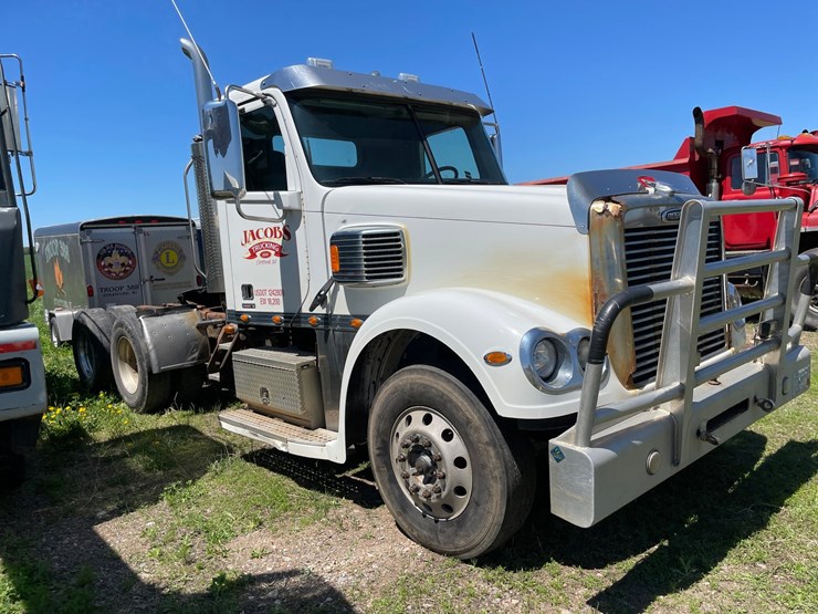 #7024-•-2012-freightliner-coronado-glider-kit-day-cab-semi-(has-wi-title)-(deerbrook,-wi)-image-4