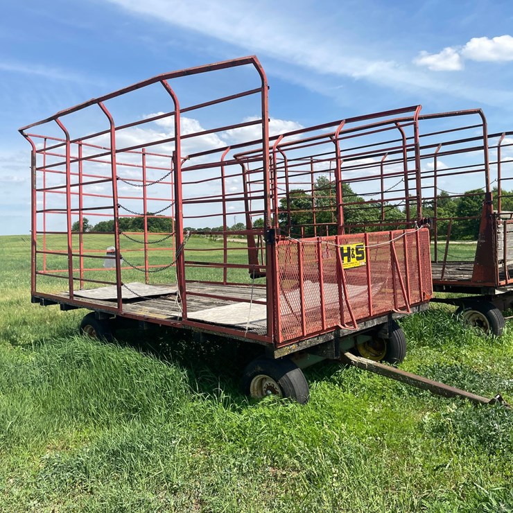 #2008 • H&S Hay Wagon with John Deere Running Gear (Colfax WI)