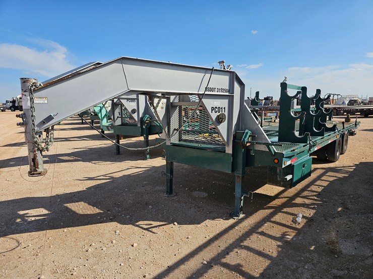 2019-top-hat-trailers-28’-x-102”-t/a-gooseneck-wireline-tool-trailer-image-1