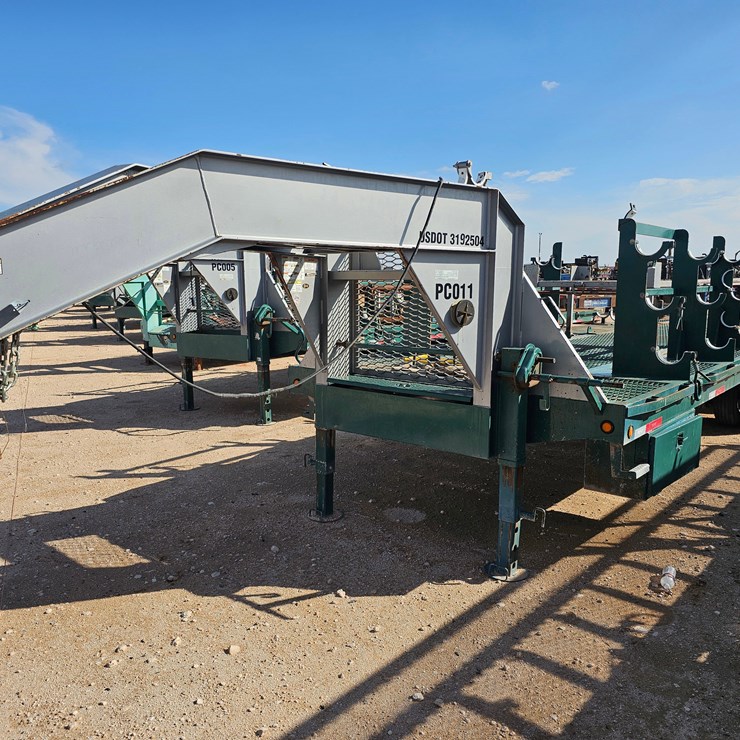 2019 TOP HAT TRAILERS 28’ X 102” T/A GOOSENECK WIRELINE TOOL TRAILER