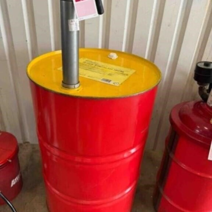 55-gallon steel drum oil