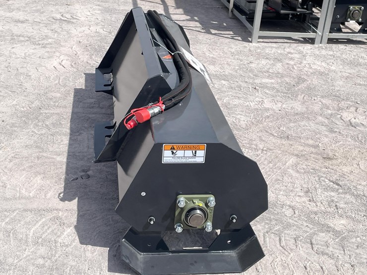 #2755-•-unused-2026-wolverine-skid-steer-hydraulic-rotary-tiller-attachment-image-5