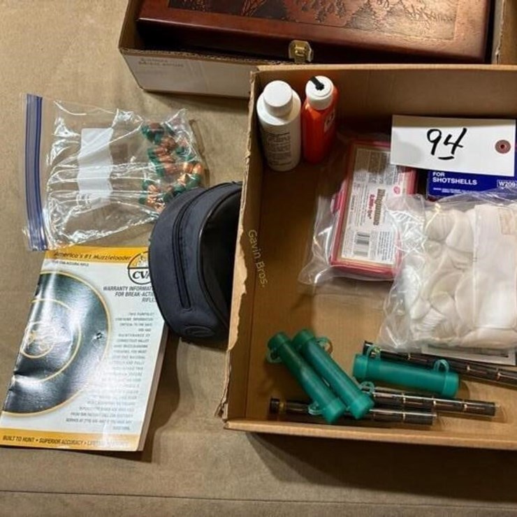 Muzzleloader Supplies, Bullets etc