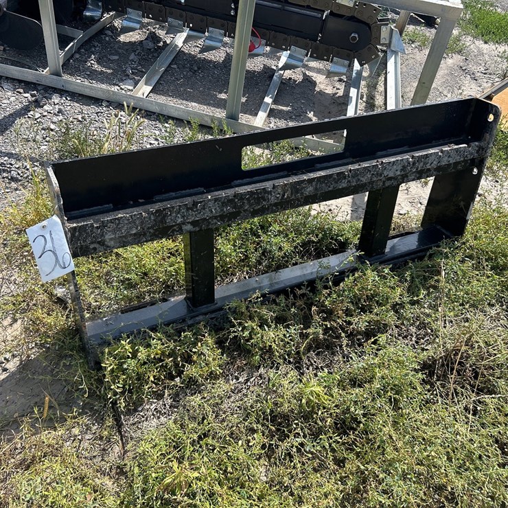 #36 • SKID STEER PALLET FORK FRAME