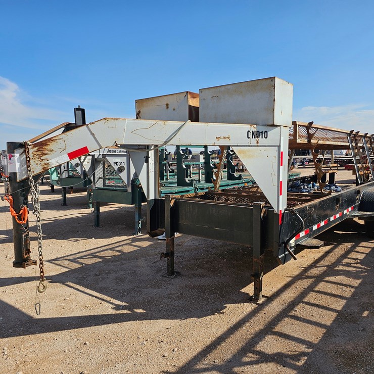 2018 STEWART WELDING 24’ X 6.5’ T/A GOOSENECK TOOL TRANSPORT TRAILER