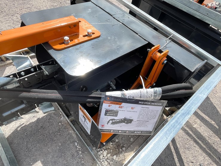 #2758-•-unused-2026-wolverine-skid-steer-trencher-attachment-image-4