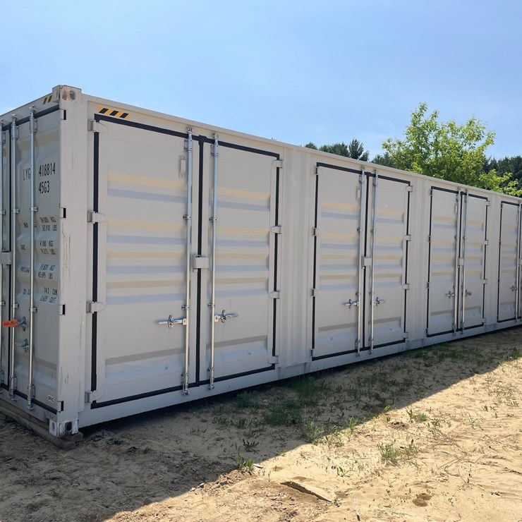 #1001 • 40' High Cube Multi-Door Shipping Container