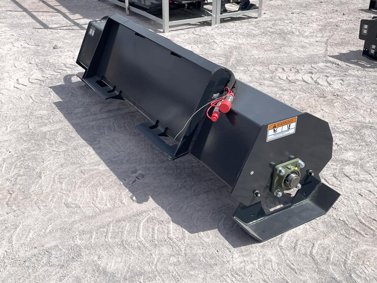 #2754-•-unused-2026-wolverine-skid-steer-hydraulic-rotary-tiller-attachment-image-7
