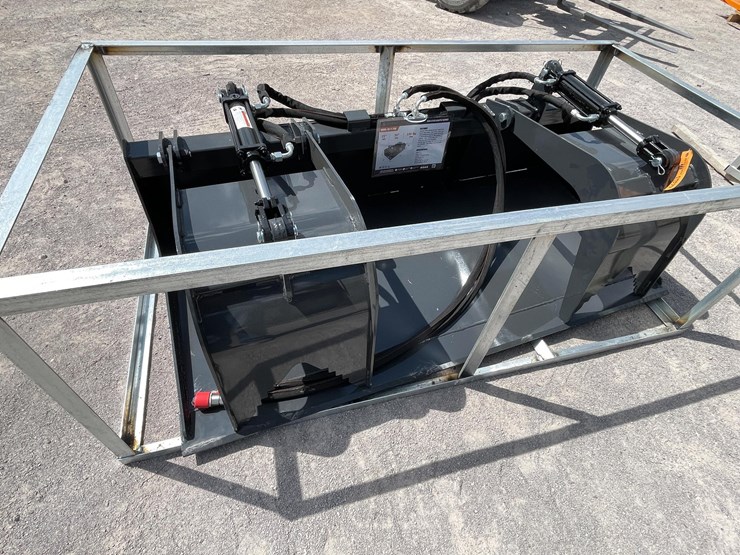 #2762-•-unused-2026-wolverine-skid-steer-grapple-bucket-attachment-image-5