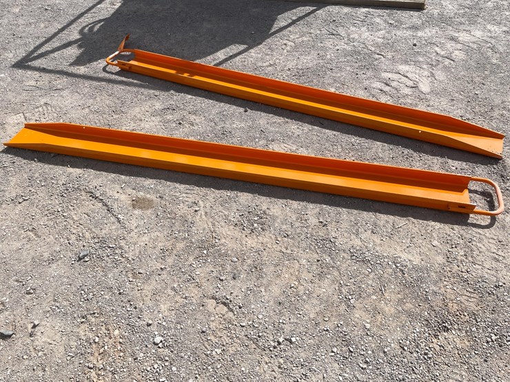 #2787-•-unused-2026-wolverine-skid-steer-pallet-fork-extensions-image-3