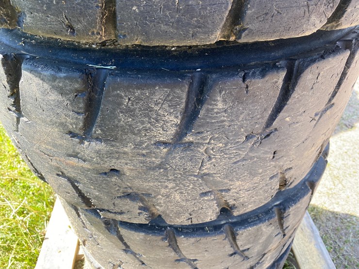 #7067-•-(4)-12-16.5-skid-steer-tires-on-rims-(deerbrook,-wi)-image-11