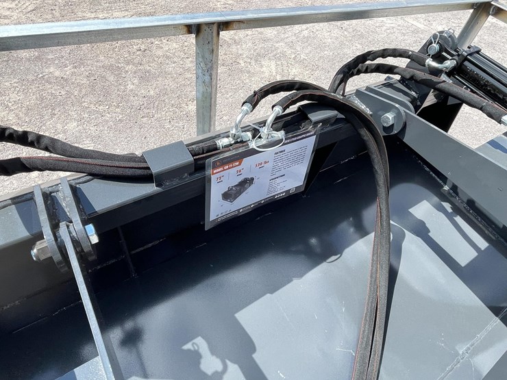 #2763-•-unused-2026-wolverine-skid-steer-grapple-bucket-attachment-image-8