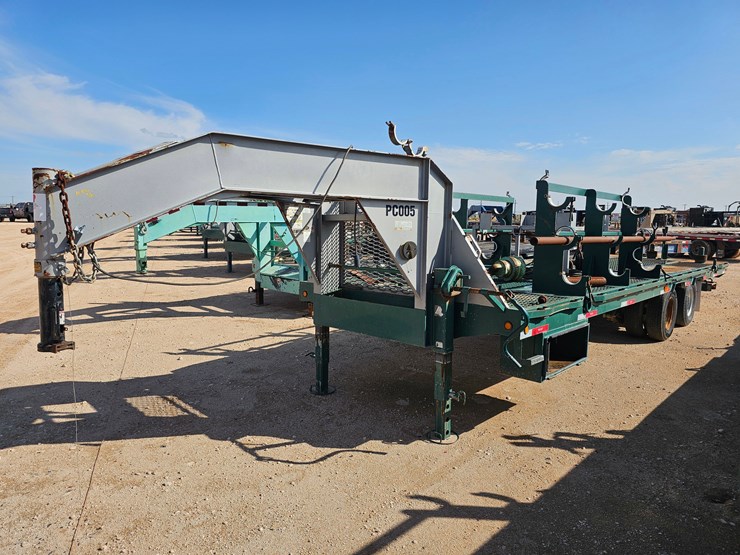 2018-top-hat-trailers-28’-x-102”-t/a-gooseneck-wireline-tool-trailer-image-1