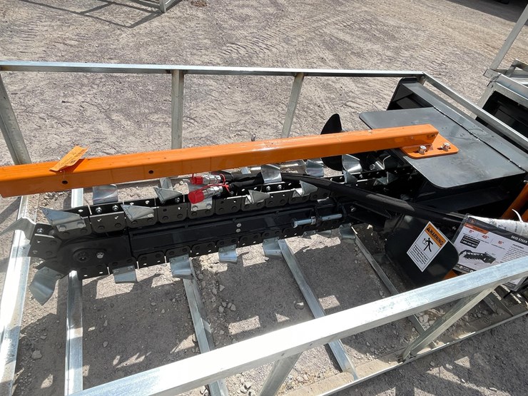 #2758-•-unused-2026-wolverine-skid-steer-trencher-attachment-image-3