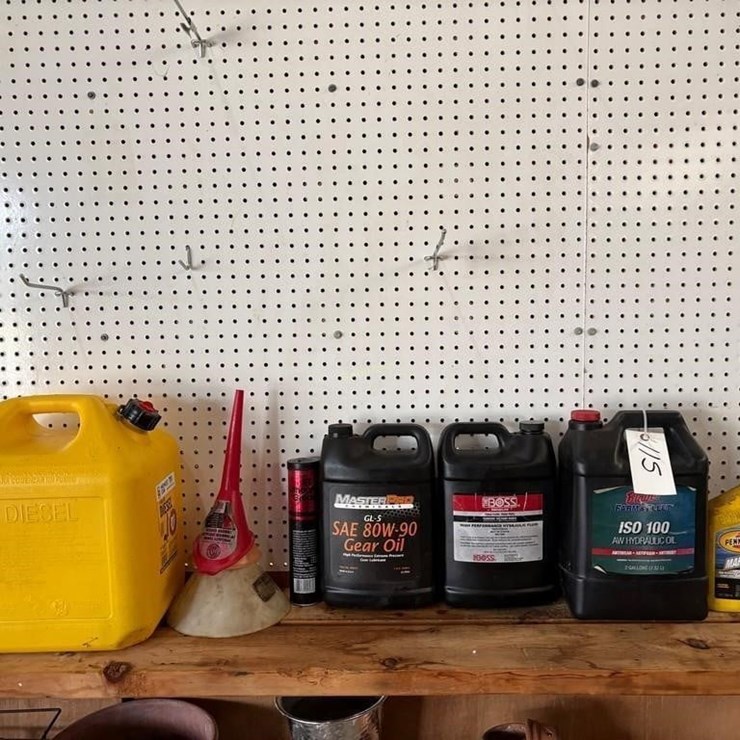 Misc Oils, Gas Can, Funnels etc