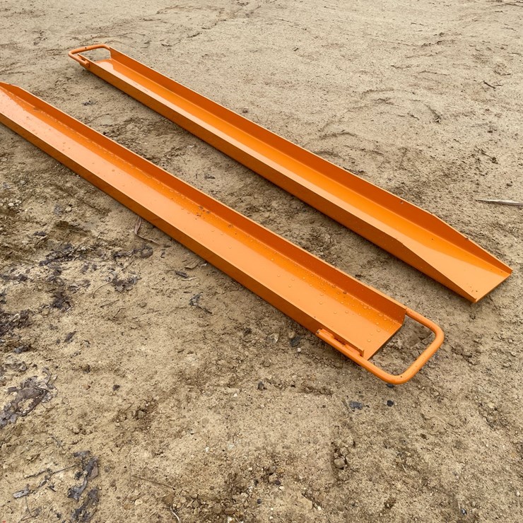 #2260 • Pair of New Wolverine 78" L Pallet Fork Extensions