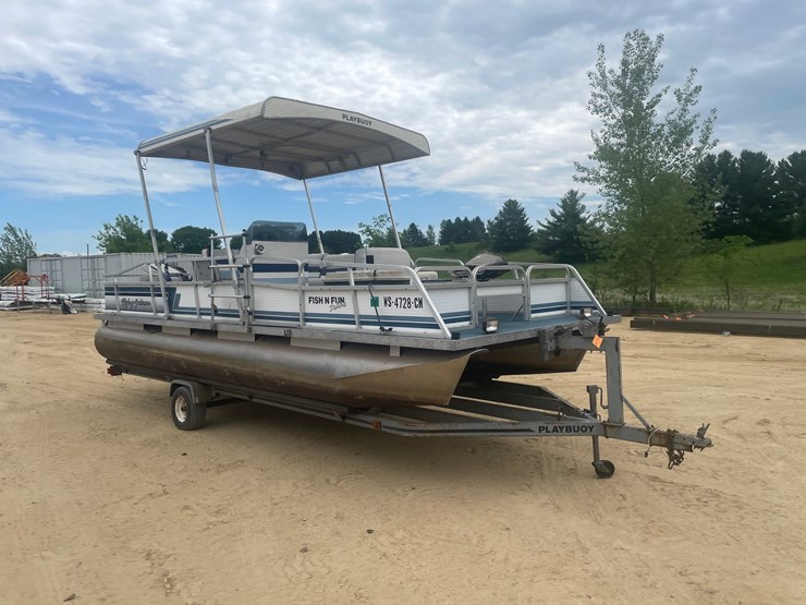 #2000-•-1991-playbuoy-20'-pontoon-with-trailer-(has-wi-title)-image-3