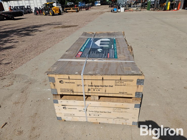 2025-kj-k3325-double-garage-steel-shed-image-2