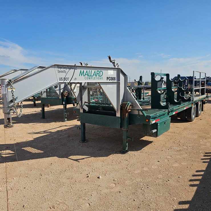 2019 TOP HAT TRAILERS 28’ X 102” T/A GOOSENECK WIRELINE TOOL TRAILER