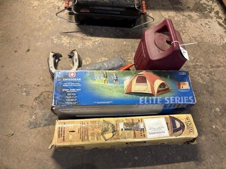 camping-lot.-tent,-lantern,-stakes-etc-image-1