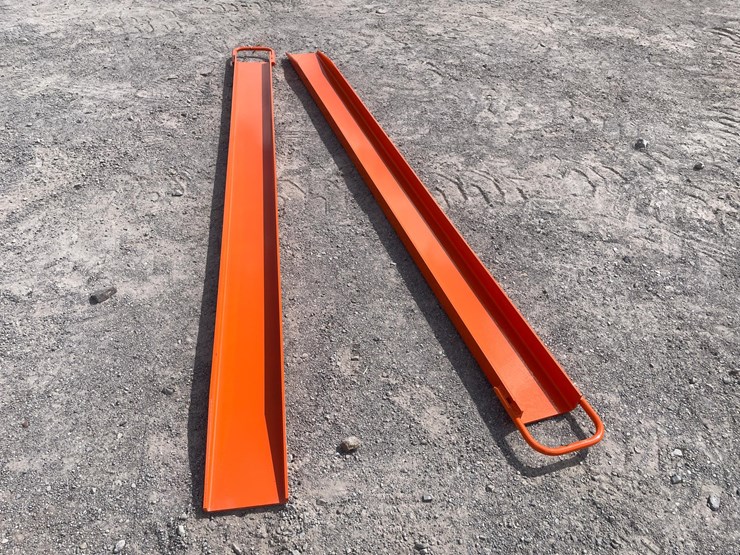 #2800-•-unused-2026-wolverine-skid-steer-pallet-fork-extensions-image-1