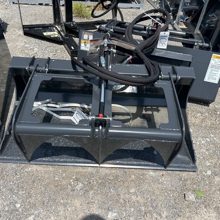 #107 • MINI SKID STEER GRAPPLE BUCKET