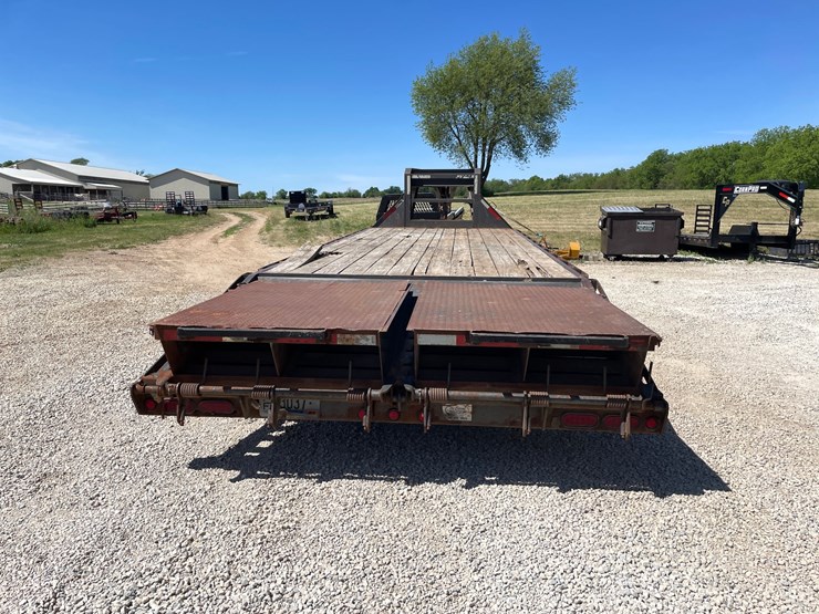 #456-•-2014-maxey-25'-gooseneck-flatbed-trailer-(has-wi-title)-(helenville,-wi)-image-6